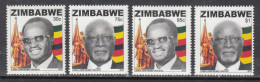 2013 Zimbabwe National Heroes Complete Set Of 4 MNH - Zimbabwe (1980-...)