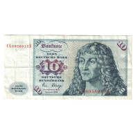 Billet, République Fédérale Allemande, 10 Deutsche Mark, 1980, 1980-01-02 - 10 DM
