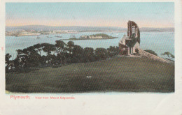 Litho Plymouth, View From Mount Edgcumbe - Plymouth