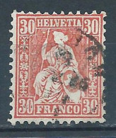 Switzerland, 1862, MiNr 25 - Used - Oblitérés