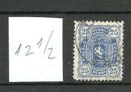 FINLAND FINNLAND 1881/82 Michel 16 B O - Used Stamps