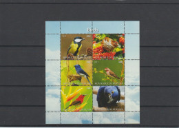 2011 Burundi Fauna Bird Full Sheet Of 6 MNH - Neufs