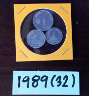 Thailand Coin 1-5-10 SATANG Aluminum Year 1989 - Thailand