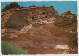 WESTERN AUSTRALIA WA Sandstone Caves MURCHISON RIVER Murray Views W1 Postcard 1988 Pmk 39c Stamp - Autres & Non Classés