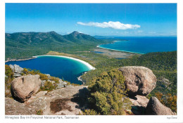 Postcard Australia Tasmania Wineglass Bay Im Freycinet National Park - Wilderness
