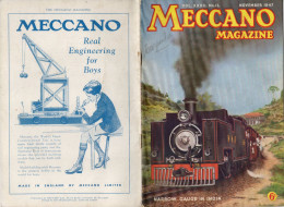 Magazine MECCANO MAGAZINE 1947 November Vol.XXXII No. 11 Narrow Gauge - English