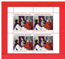 VATICAN - 2005 - N° 1386 - BLOC DE 4 TIMBRES NEUFS** - XI ème ASSEMBLEE GENERALE ORDINAIRE DU SYNODE DES EVEQUES - Unused Stamps