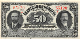 Mexico 50 Centavos 1915 Vf Pn S1070 - Mexico