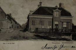 Heinenoord (ZH) Dorpstraat 1902 Sleets - Met GRStempel Nieuw - Beierland - Autres & Non Classés