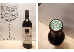 Château Du Maréchal 1985 - Haut-Médoc - 1 X 75 Cl - Rouge - Wine