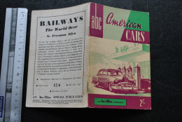 John DUDLEY ABC Of American Cars Ian Allan Sd Packard Pontiac Buick Chrysler Dodge Ford Hudson Lincoln Mercury Plymouth - Auto