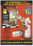 ASTERIX : Affiche JEU D'ECHEC - Affiches & Offsets