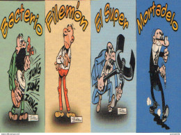 4 Marque Page Differents Espagne Pour MORTADELO - Bladwijzers