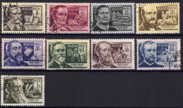 YT 1140 à 1148 - Used Stamps