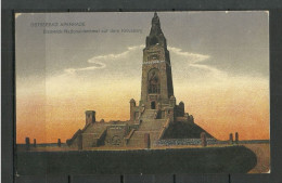 Demark Deutschland Germany Ostseebad ALPENRADE Bismarck-Nationaldenkmal Auf Dem Knivsberg, Unused - Nordschleswig