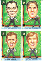 CT70 - RUGLYS CARDS - SNOOKER - MATTHEW STEVENS - RAY REARDEN - TERRY GRIFFITHS - MARK WILLIAMS - Billard