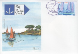 Enveloppe  FDC   1er   Jour    FRANCE    Fête  Du  Timbre    AIX  EN  PROVENCE   2024 - 2020-…