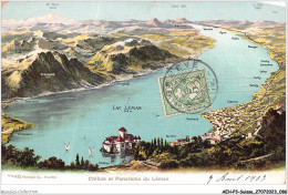 AEHP3-0236- SUISSE - LAC-LEMAN - CHILLON ET PANORAMA  - Léman (Lac)