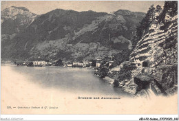 AEHP2-0165- SUISSE  - BRUNNEN UND AXENSTRASSE  - Schwytz