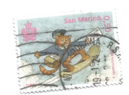 (SAN MARINO) 2021, SPORT, €0,50 - 1 Francobollo Usato - Used Stamps
