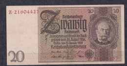 Germany - 1929 - 20 Mark  .E/Z ...R174a, P181a1 ..UNC - 10 Reichsmark