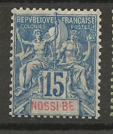 NOSSI-BE N° 32 Sans Accent Sur Le E De BE NEUF** LUXE SANS CHARNIERE / Hingeless / MNH - Neufs