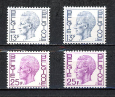 BE   1747- 1748  P3 Et P5   XX    ---    Les Deux Valeurs Et Les Deux Papiers - 1970-1980 Elström