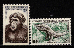 AOF - 1955 - Protection De La Nature - N° 51/52  - Neufs ** - MNH - Nuovi