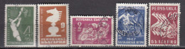 Bulgaria 1947 - Balkan Games, Mi-Nr. 606/10, Used - Used Stamps