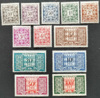 MONACO / YT Taxe 29 - 39 / NEUFS ** / MNH - Portomarken