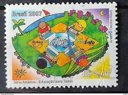C 2708 Brazil Stamp Education For All Computer 2007 Circulated 1 - Used Stamps