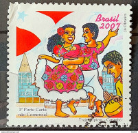 C 2675 Brazil Stamp Typical Costumes Carimbo Dance Music 2007 Circulated 1 - Oblitérés