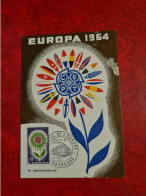 Carte Maxi 1964 STRASBOURG EUROPA - Andere & Zonder Classificatie