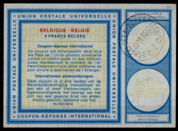 SCHAERBEEK SCHAARBEEK 30.11.70  BELGIQUE BELGIE BELGIUM  Vi19  8 FRANCS BELGES Int. Reply Coupon Reponse Antwortschein - Internationale Antwoordcoupons