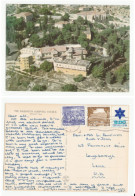 1980? Lsrael AERIAL VIEW Of EMMS NAZARETH HOSPITAL  Postcard Stamps Cover Health Medicine - Briefe U. Dokumente