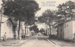 Montendre Avenue De La Republique - Montendre