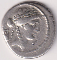 CLODIUS TURRINUS , DENARIUS, 42 BC - République (-280 à -27)
