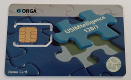 TELECARTE PHONECARD GSM / SIM - ORGA - DEMO CARD - EC - Unknown Origin