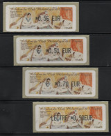 4 Atms, Lisa1, S/mention 0.56€,  ECOPLI E 0.51€, U.Eur P 0.70€, +20g LETTRE 0.90€,salon Du Club Philatélique De L'Elysée - 2010-... Vignettes Illustrées