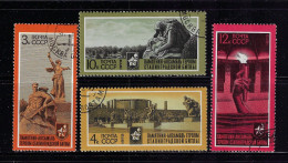 RUSSIA  1973 SCOTT #4051-4054  USED - Usati