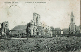 Abbaye D'Aulne  L'ancienne Et La Nouvelle Eglise - Thuin