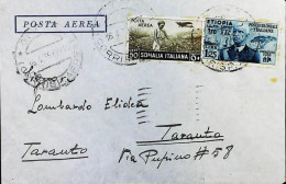 ITALIA - COLONIE -  ETIOPIA + SOMALIA Lettera Da GIMMA Del 1939- S6184 - Ethiopia