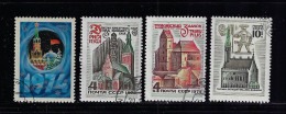 RUSSIA  1973 SCOTT #4134,4150,4152,4153 USED - Usati