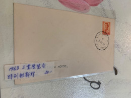 Hong Kong Stamp FDC 1963 Stamp Exhibition - Briefe U. Dokumente