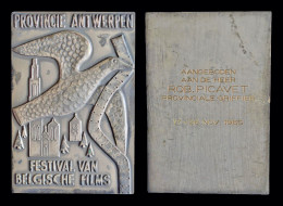 Belgium Medaille Province Antwerpen- Festival Of The Belgium Films - Sonstige & Ohne Zuordnung
