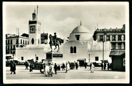 A70  ALGERIE CPSM ALGER - STATUE DU DUC D' ORLEANS - Verzamelingen & Kavels