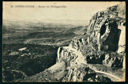 A70  ALGERIE CPA  CONSTANTINE - ROUTE DE PHILIPPEVILLE - Collections & Lots