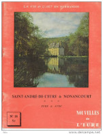 Revue Saint-andré De L'eure Et Nonancourt  Vie Et Art En  Normandie N° 18 1963 - Normandië