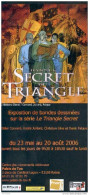 JUILLARD : Flyer Expo TRIANGLE SECRET à REIMS - Juillard