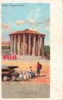 ITALIE - Roma - Tempio Di Vesta - Colorisé - Carte Postale Ancienne - Autres Monuments, édifices